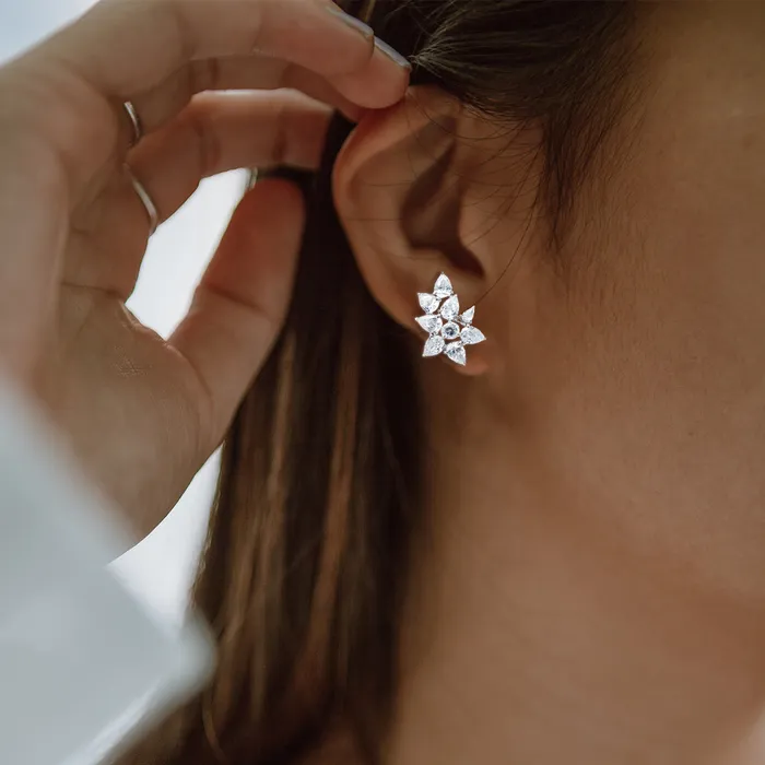 Earrings BlingJewelry Wholesale Elegant Bridal Marquise Leaf CZ ClipOn Earrings for Weddings and Proms Silver Plated Earrings BlingJewelry Wholesale Elegant Bridal Marquise Leaf CZ ClipOn Earrings for Weddings and Proms Silver Plated