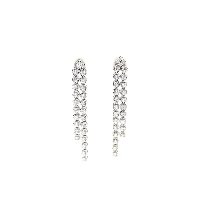 Earrings CH Collection Drop Diamond Earrings