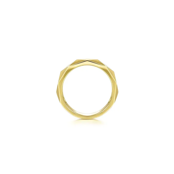Gabriel Co Rings Gabriel Co Faceted Ring Band Gabriel Co Rings Gabriel Co Faceted Ring Band