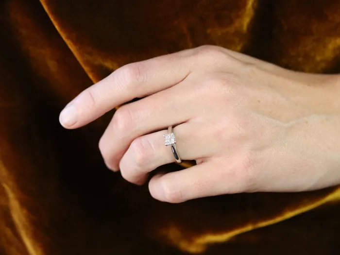 GIA Certified Diamond Solitaire Engagement Ring Market Square Jewelers Rings GIA Certified Diamond Solitaire Engagement Ring Market Square Jewelers Rings