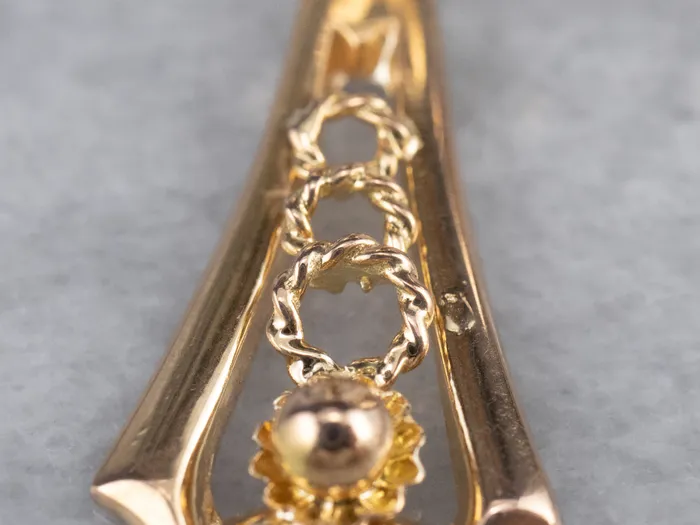 Gold Heart Bar Drop Earrings Market Square Jewelers Earrings Gold Heart Bar Drop Earrings Market Square Jewelers Earrings