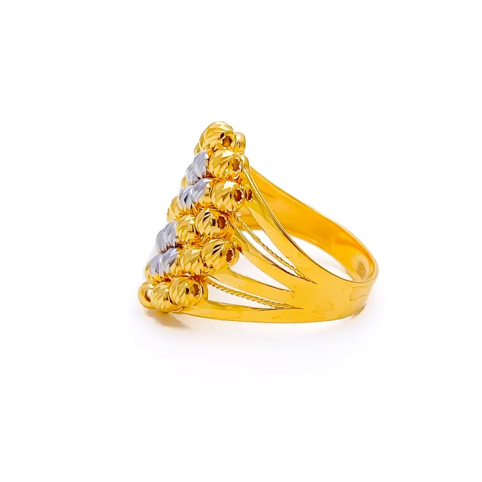 Gorgeous Blooming 22k Gold Ring Andaaz Jewelers Rings