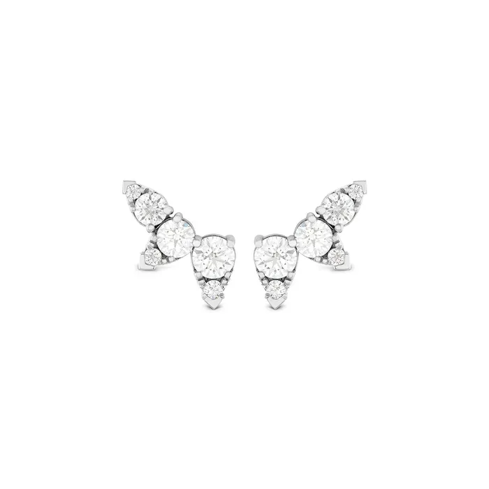 Hearts On Fire Aerial Diamond Ear Vine Earrings Hearts on Fire Earrings