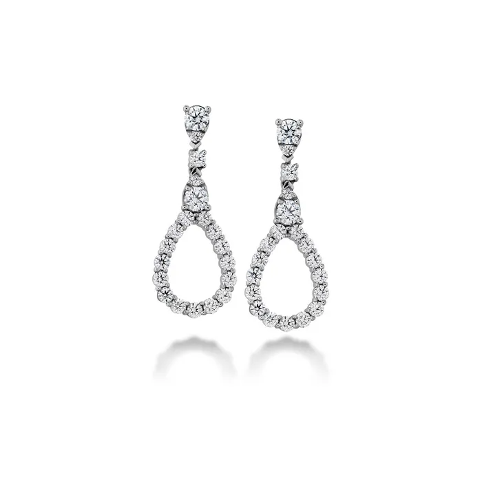 Hearts On Fire Aerial Drop Earrings Hearts on Fire Earrings