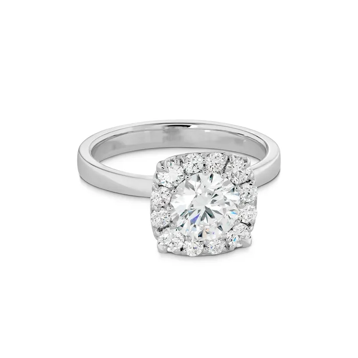 Hearts on Fire Rings Hearts On Fire Hof Signature Halo Engagement Ring Hearts on Fire Rings Hearts On Fire Hof Signature Halo Engagement Ring
