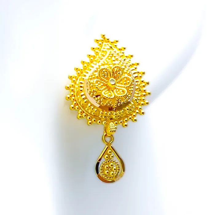 Iconic Decorative 22k Gold Earrings Andaaz Jewelers Earrings