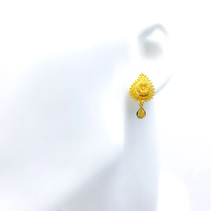 Iconic Decorative 22k Gold Earrings Andaaz Jewelers Earrings