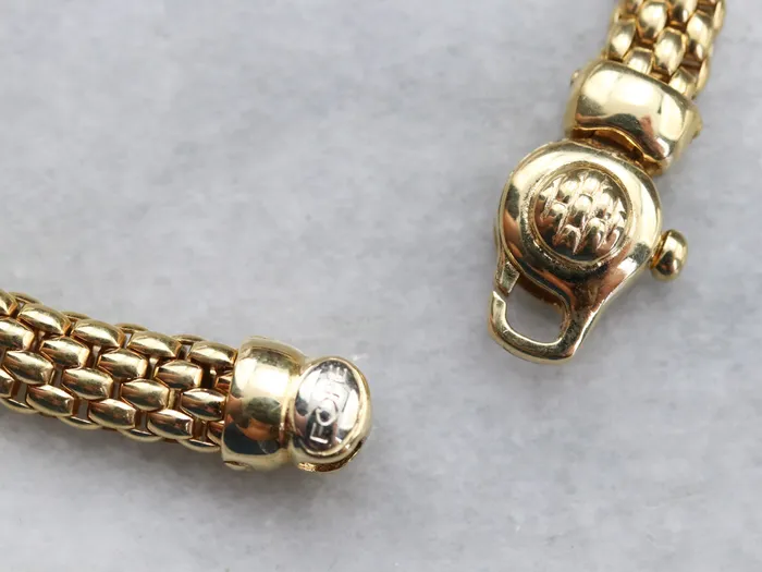 Market Square Jewelers Bracelets Mixed Metal Mesh Diamond Bracelet Market Square Jewelers Bracelets Mixed Metal Mesh Diamond Bracelet