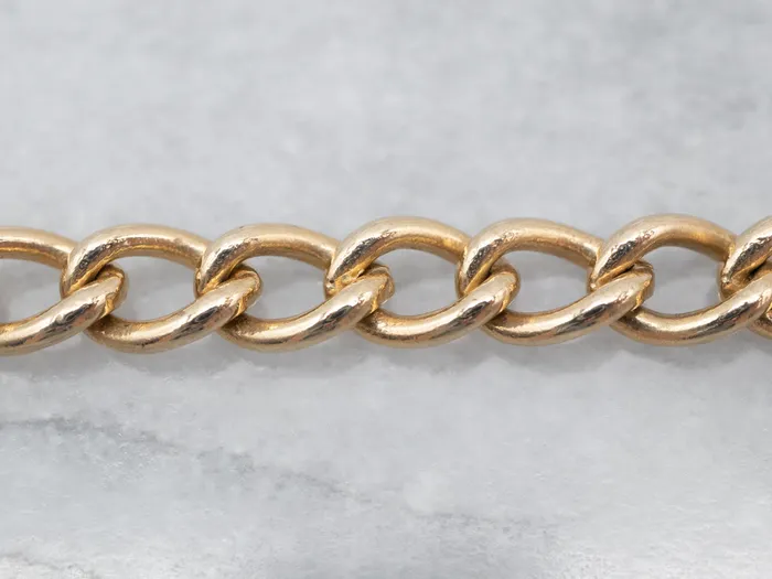 Market Square Jewelers Bracelets Yellow Gold Curb Chain Bracelet Market Square Jewelers Bracelets Yellow Gold Curb Chain Bracelet