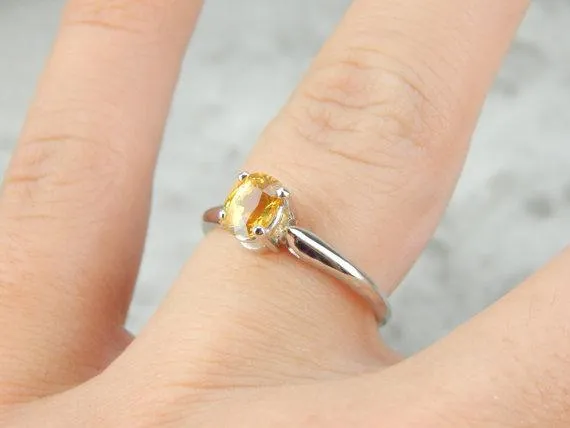 Market Square Jewelers Golden Sapphire and White Gold Solitaire Engagement Ring Rings Market Square Jewelers Golden Sapphire and White Gold Solitaire Engagement Ring Rings
