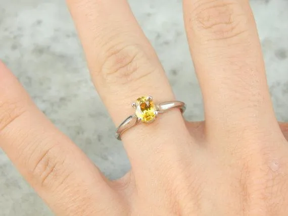 Market Square Jewelers Golden Sapphire and White Gold Solitaire Engagement Ring Rings Market Square Jewelers Golden Sapphire and White Gold Solitaire Engagement Ring Rings