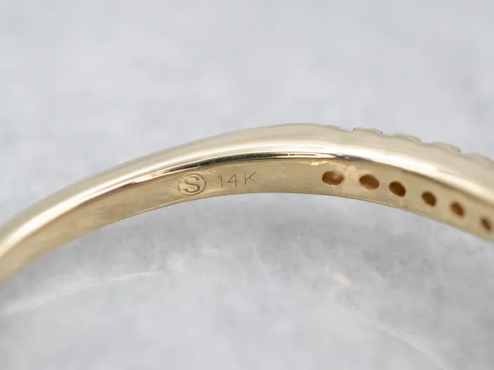 Market Square Jewelers Modern Polished Gold Diamond Bypass Engagement Ring Rings Market Square Jewelers Modern Polished Gold Diamond Bypass Engagement Ring Rings