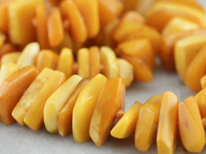 Market Square Jewelers Necklaces Graduated Chunky Amber Beaded Necklace Market Square Jewelers Necklaces Graduated Chunky Amber Beaded Necklace