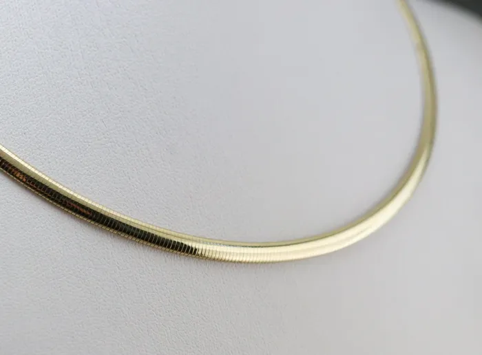 Market Square Jewelers PreStyled Sets Italian Gold Omega Chain