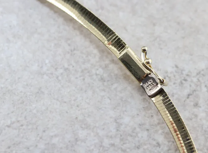 Market Square Jewelers PreStyled Sets Italian Gold Omega Chain Market Square Jewelers PreStyled Sets Italian Gold Omega Chain
