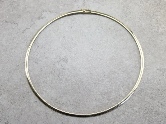 Market Square Jewelers PreStyled Sets Italian Gold Omega Chain Market Square Jewelers PreStyled Sets Italian Gold Omega Chain