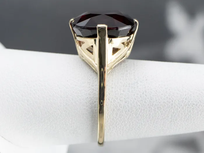 Market Square Jewelers Rings Cushion Cut Garnet Gold Statement Ring Market Square Jewelers Rings Cushion Cut Garnet Gold Statement Ring