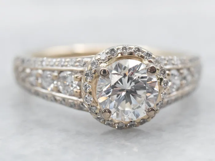 Market Square Jewelers Rings Modern Round Brilliant Diamond Halo Engagement Ring Market Square Jewelers Rings Modern Round Brilliant Diamond Halo Engagement Ring