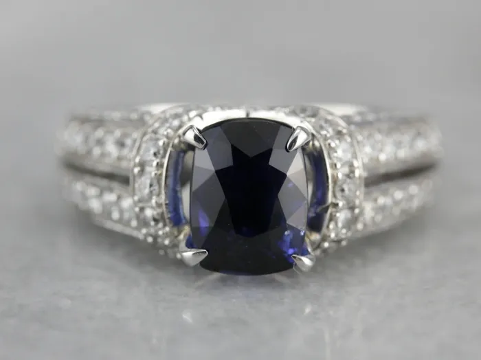 Market Square Jewelers Rings Sapphire and Diamond Ring Market Square Jewelers Rings Sapphire and Diamond Ring