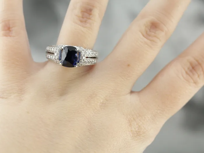 Market Square Jewelers Rings Sapphire and Diamond Ring Market Square Jewelers Rings Sapphire and Diamond Ring