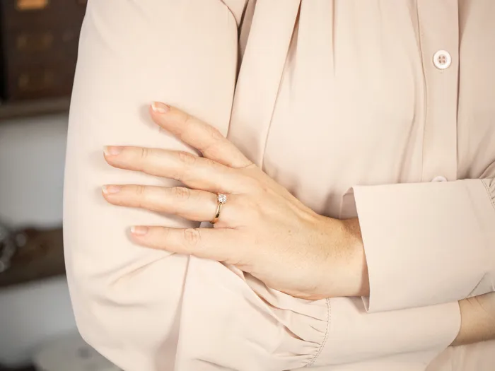 Market Square Jewelers Rings Two Tone Gold Diamond Solitaire Engagement Ring Market Square Jewelers Rings Two Tone Gold Diamond Solitaire Engagement Ring