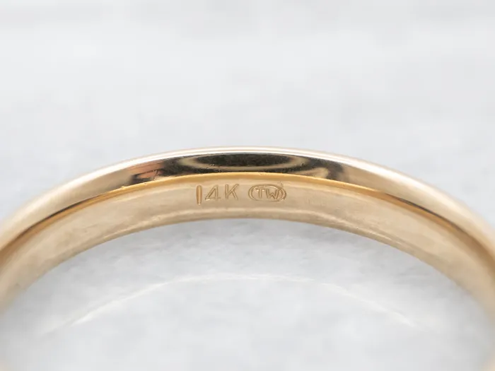 Market Square Jewelers Rings Vintage Gold Milgrain Edge Band Market Square Jewelers Rings Vintage Gold Milgrain Edge Band