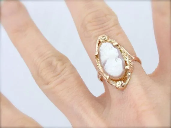 Market Square Jewelers Rose Gold Art Nouveau and Fine Shell Cameo Ring Rings Market Square Jewelers Rose Gold Art Nouveau and Fine Shell Cameo Ring Rings