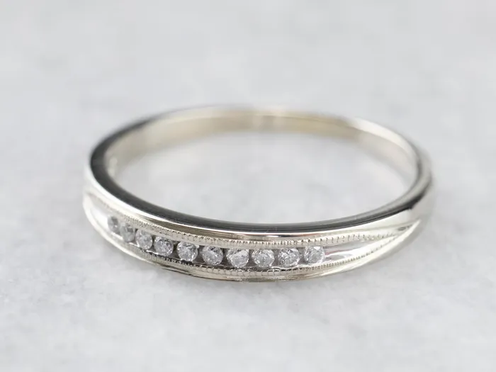 Market Square Jewelers White Gold Diamond Band Rings Market Square Jewelers White Gold Diamond Band Rings