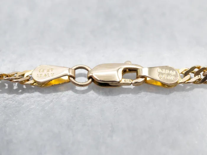Market Square Jewelers Yellow Gold Twisted Curb Chain PreStyled Sets Market Square Jewelers Yellow Gold Twisted Curb Chain PreStyled Sets