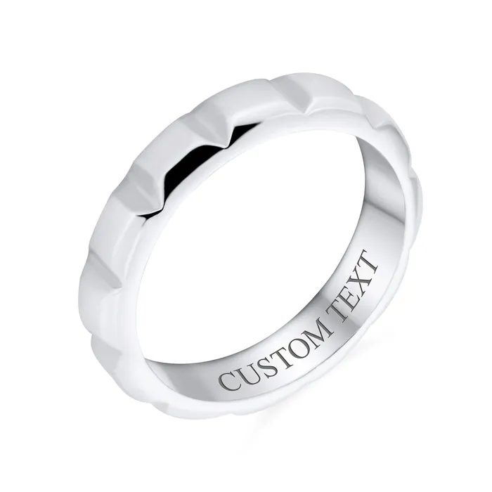 Mens Silver Ring Geometric Square Cut Prism Wedding Band 925 Sterling Silver BlingJewelry Wholesale Rings Mens Silver Ring Geometric Square Cut Prism Wedding Band 925 Sterling Silver BlingJewelry Wholesale Rings