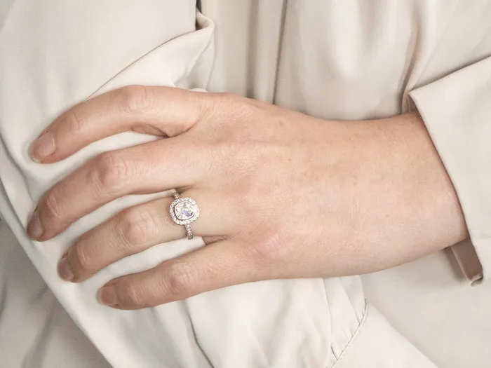 Modern Platinum Diamond Halo Engagement Ring Market Square Jewelers Rings Modern Platinum Diamond Halo Engagement Ring Market Square Jewelers Rings