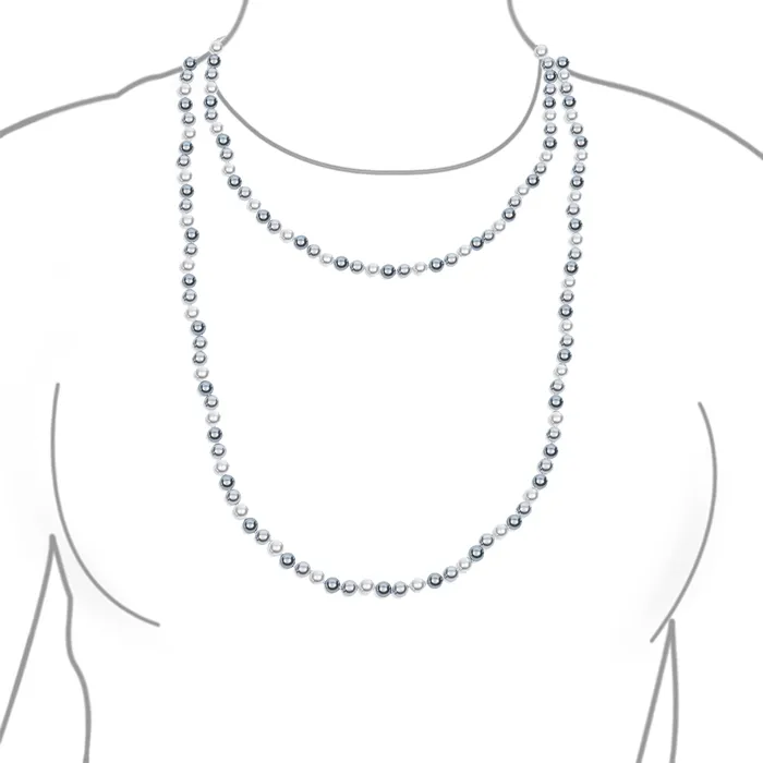 Necklaces BlingJewelry Wholesale Hand Knotted 62 Multicolor Simulated Pearl Strand Necklace Triple Wrap Style