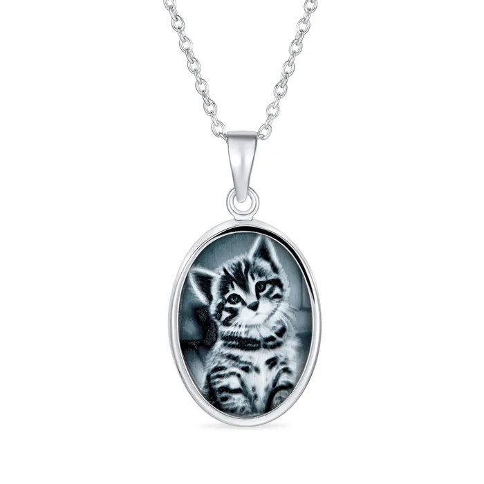 Necklaces BlingJewelry Wholesale Vintage Antique Style Black Onyx Kitten Cameo Pendant Necklace in Silver Necklaces BlingJewelry Wholesale Vintage Antique Style Black Onyx Kitten Cameo Pendant Necklace in Silver