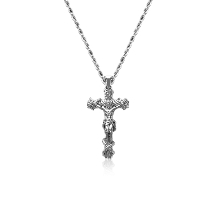 Necklaces Divine Bond Cross Pendant aporro