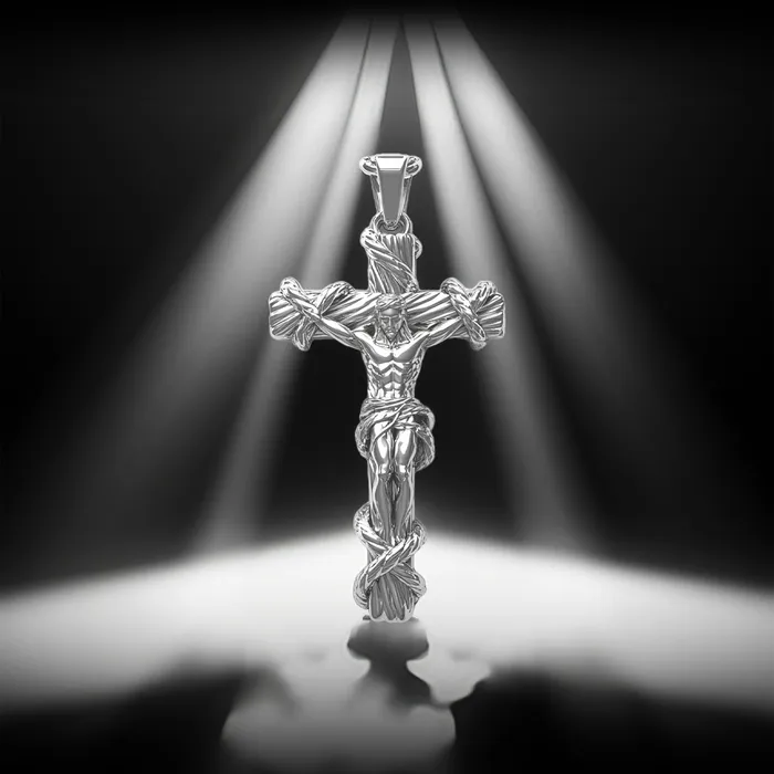 Necklaces Divine Bond Cross Pendant aporro Necklaces Divine Bond Cross Pendant aporro