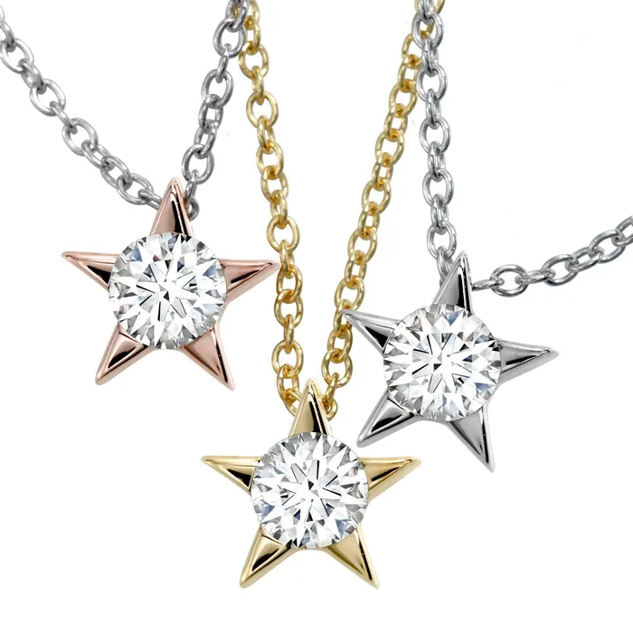 Necklaces Hearts on Fire Hearts On Fire Illa Pendant Necklace