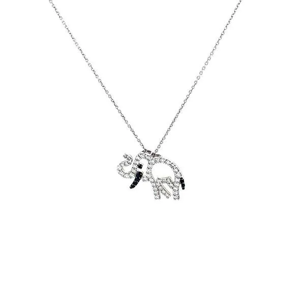 Necklaces Roberto Coin Roberto Coin Diamond Elephant Necklace