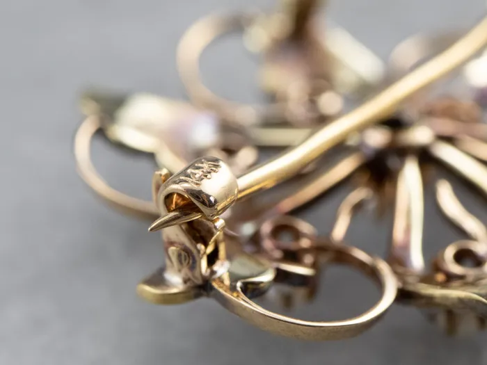 Necklaces Victorian Old Mine Cut Diamond and Pearl Pin or Pendant Market Square Jewelers Necklaces Victorian Old Mine Cut Diamond and Pearl Pin or Pendant Market Square Jewelers