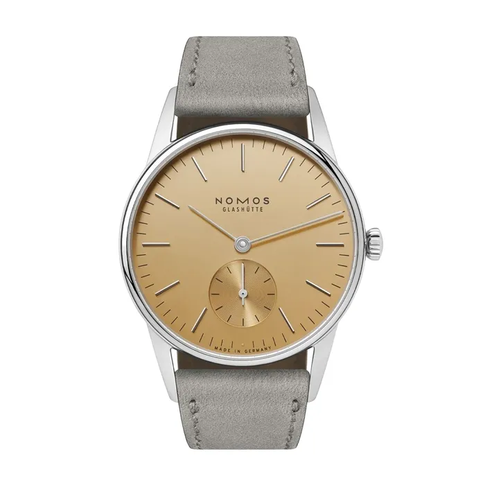 NOMOS Glashtte Orion 33 Gold NOMOS PreStyled Sets