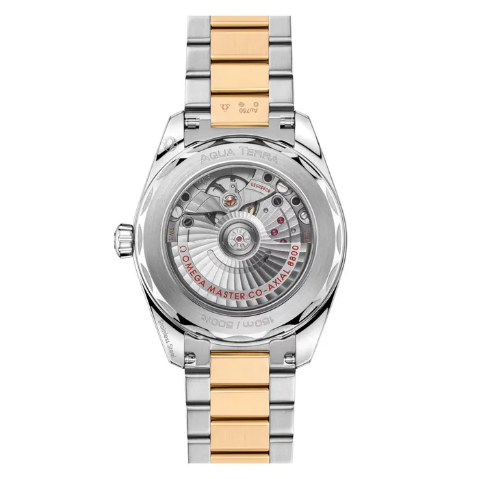 Omega Seamaster Aqua Terra Shades SteelMoonshine Gold Bracelet 38mm OMEGA Bracelets