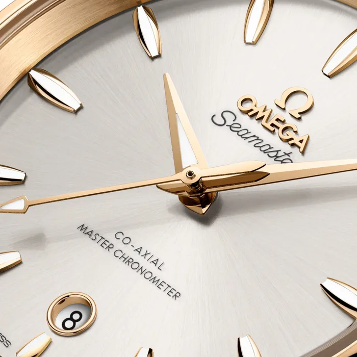 Omega Seamaster Aqua Terra Shades SteelMoonshine Gold Bracelet 38mm OMEGA Bracelets