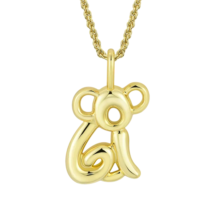 PreStyled Sets aporro APORRO X COOGI Classic Gold Koala Pendant