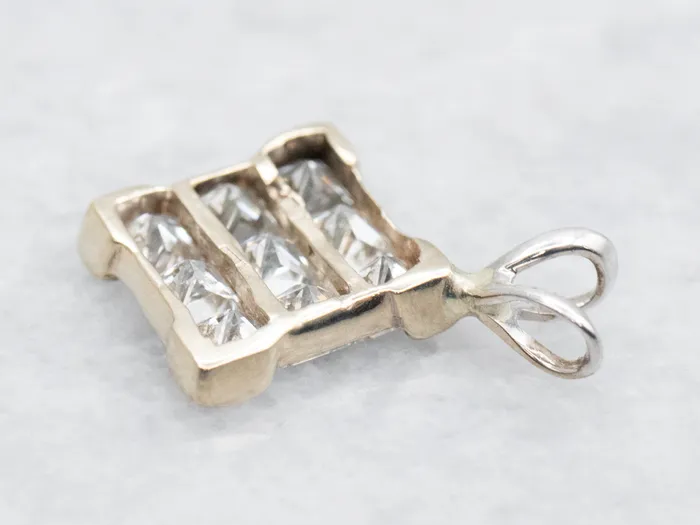 Princess Cut Diamond Pendant Market Square Jewelers Necklaces Princess Cut Diamond Pendant Market Square Jewelers Necklaces