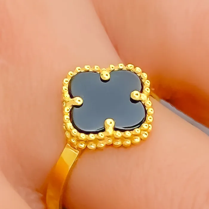 Rings Andaaz Jewelers Upscale Plush 21K Gold Ring Size 725