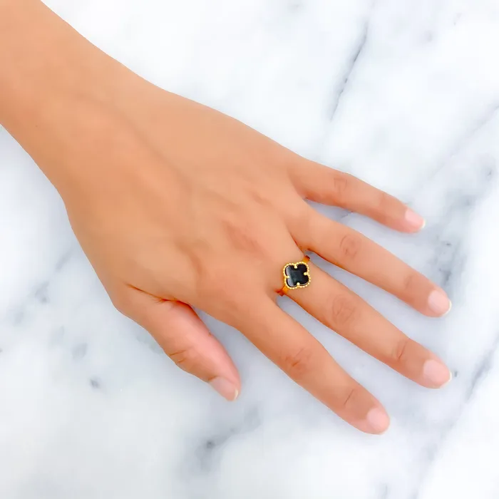 Rings Andaaz Jewelers Upscale Plush 21K Gold Ring Size 725