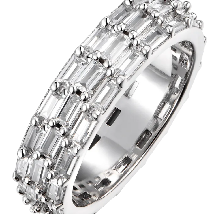 Rings aporro Womens Balance Baguettes Ring