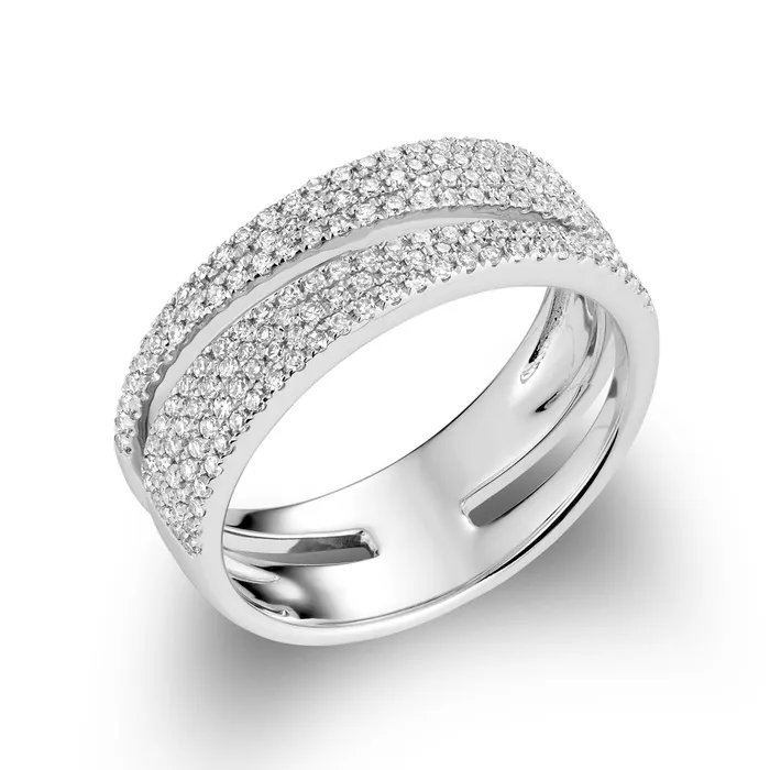 Rings Classic Creations 14kt Gold Open Taper Diamond Ring