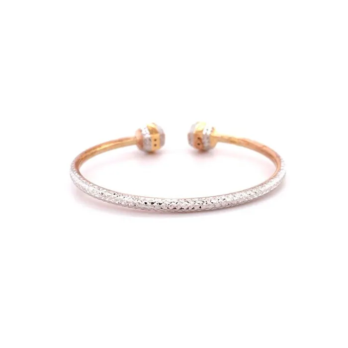 Rings Gold Open Bangle CH Collection