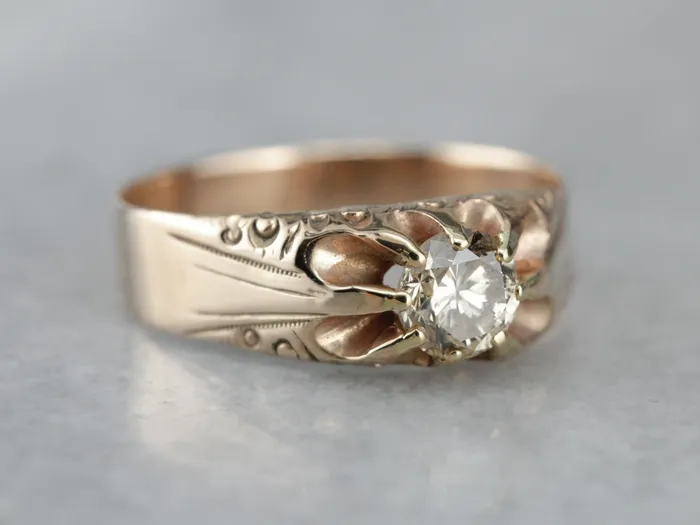 Rings Market Square Jewelers Antique Mens Diamond Solitaire Victorian Ring Rings Market Square Jewelers Antique Mens Diamond Solitaire Victorian Ring