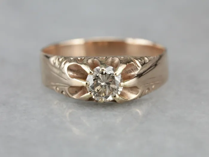 Rings Market Square Jewelers Antique Mens Diamond Solitaire Victorian Ring Rings Market Square Jewelers Antique Mens Diamond Solitaire Victorian Ring